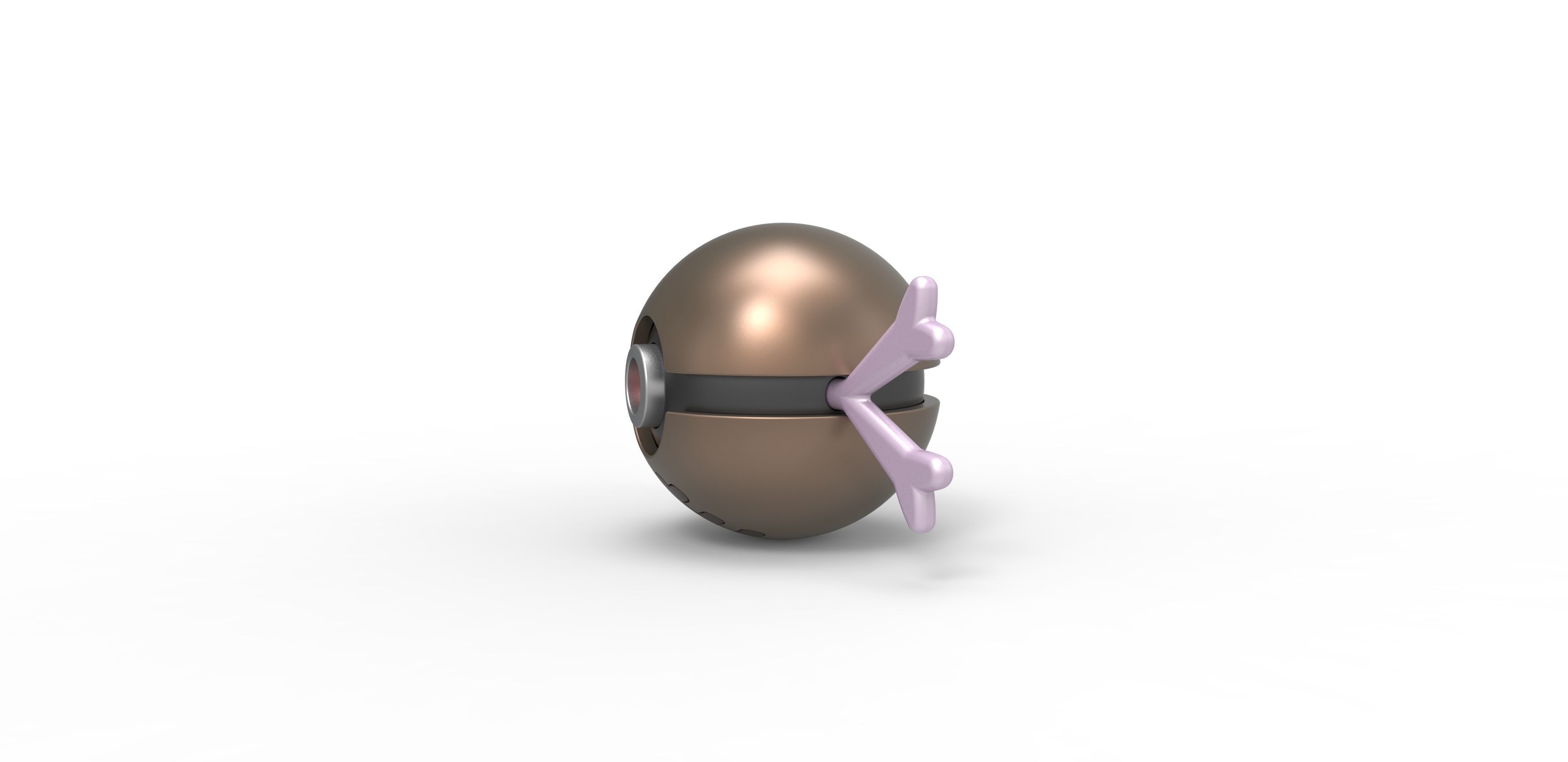 Paldean Wooper orb 3D print model_5