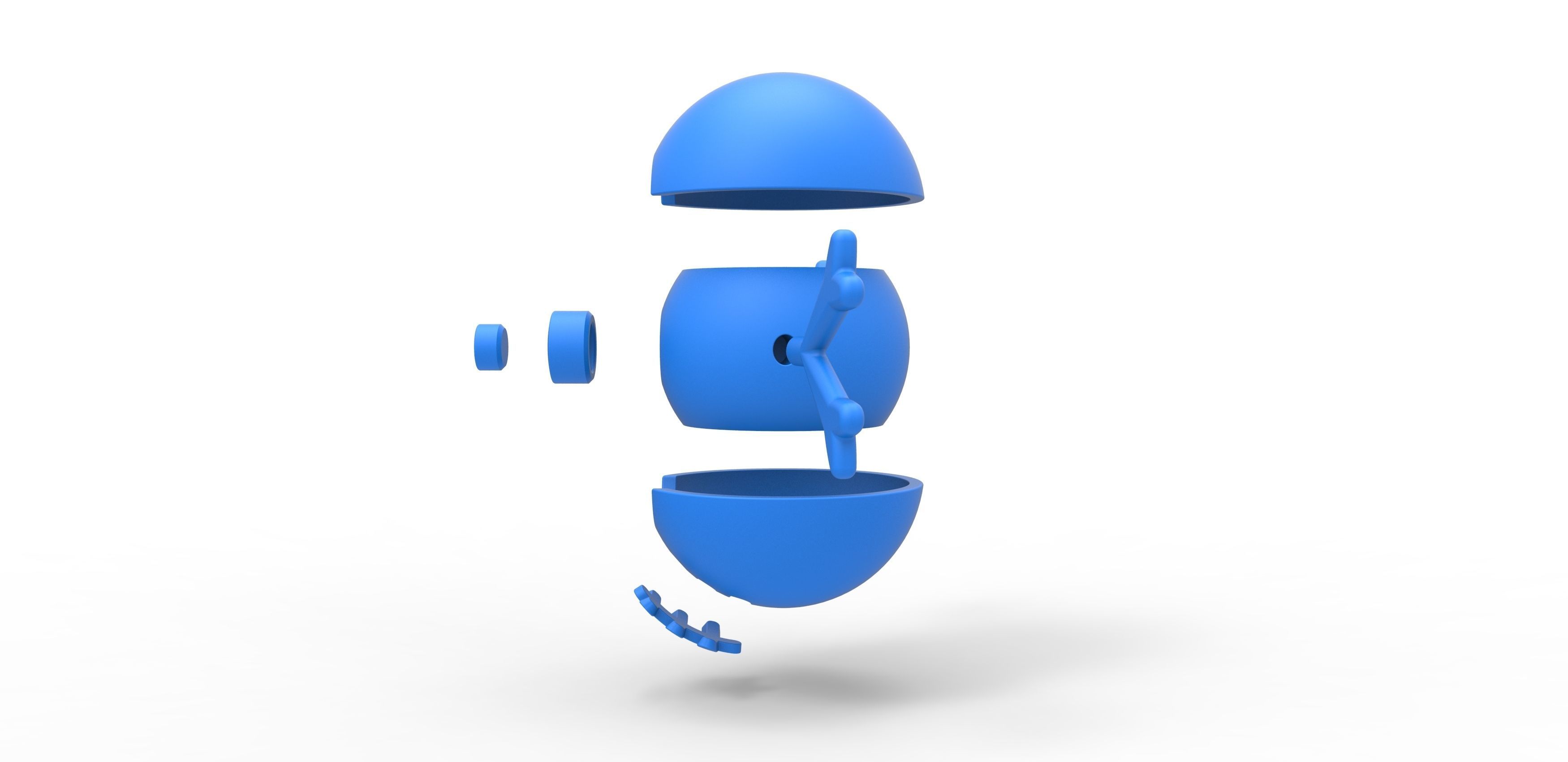 Paldean Wooper orb 3D print model_21