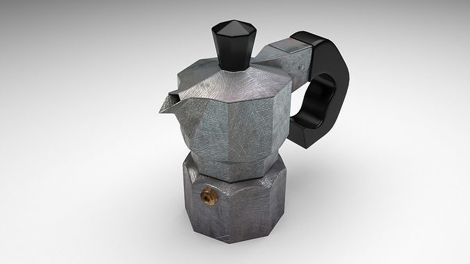 Moka Coffee Pot 3D model