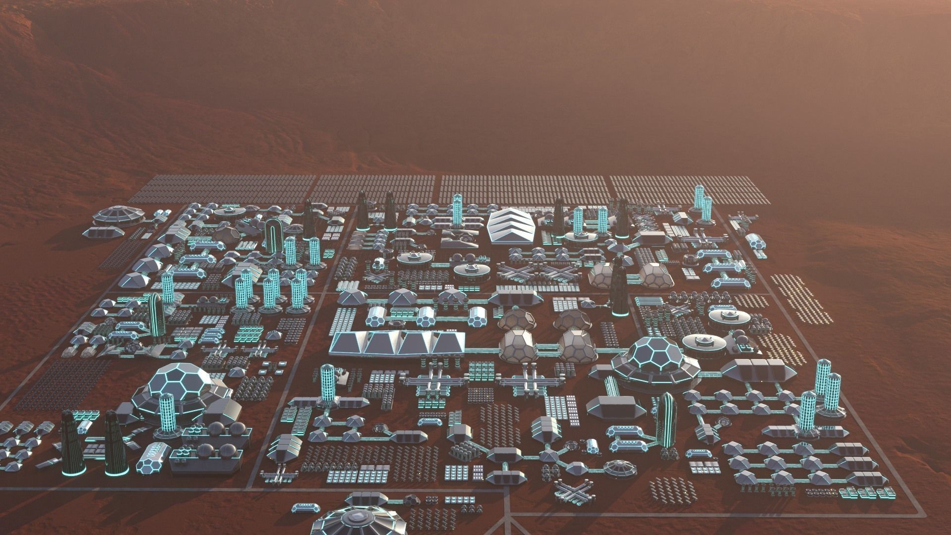Martian Base 3D model_28