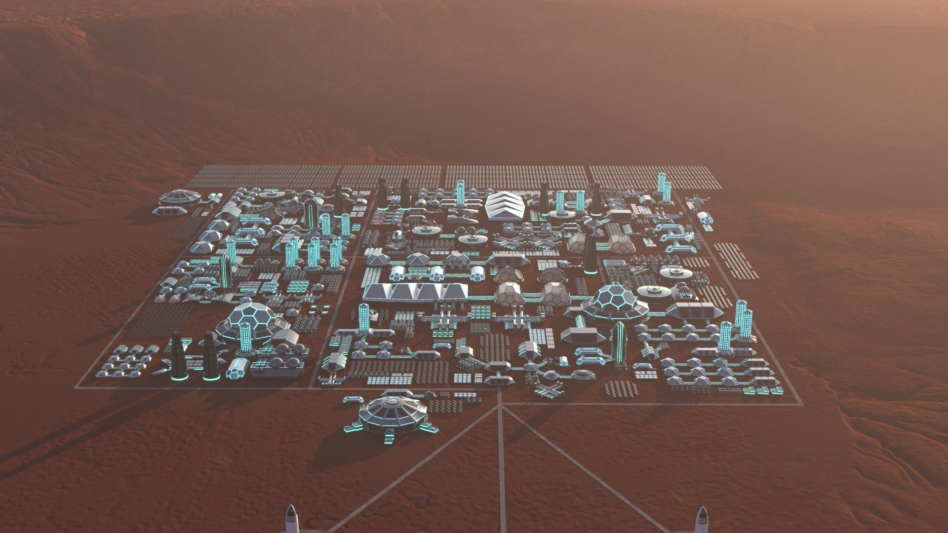 Martian Base 3D model_20