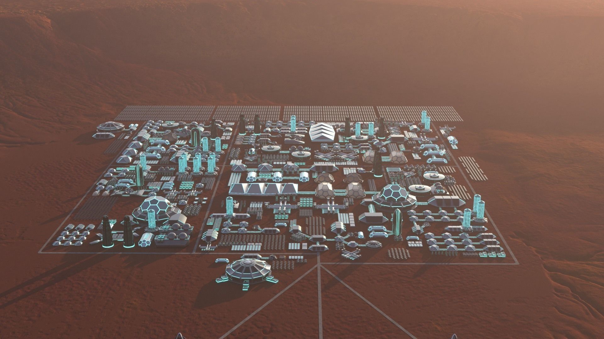 Martian Base 3D model_21