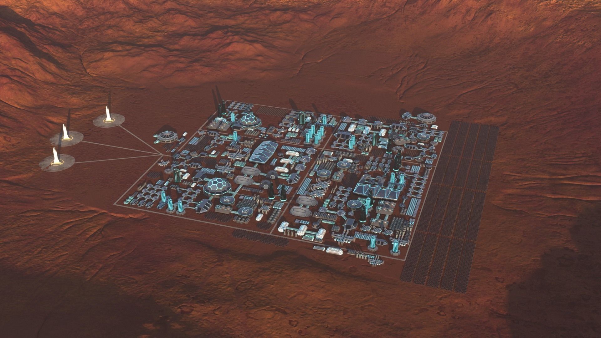 Martian Base 3D model_57