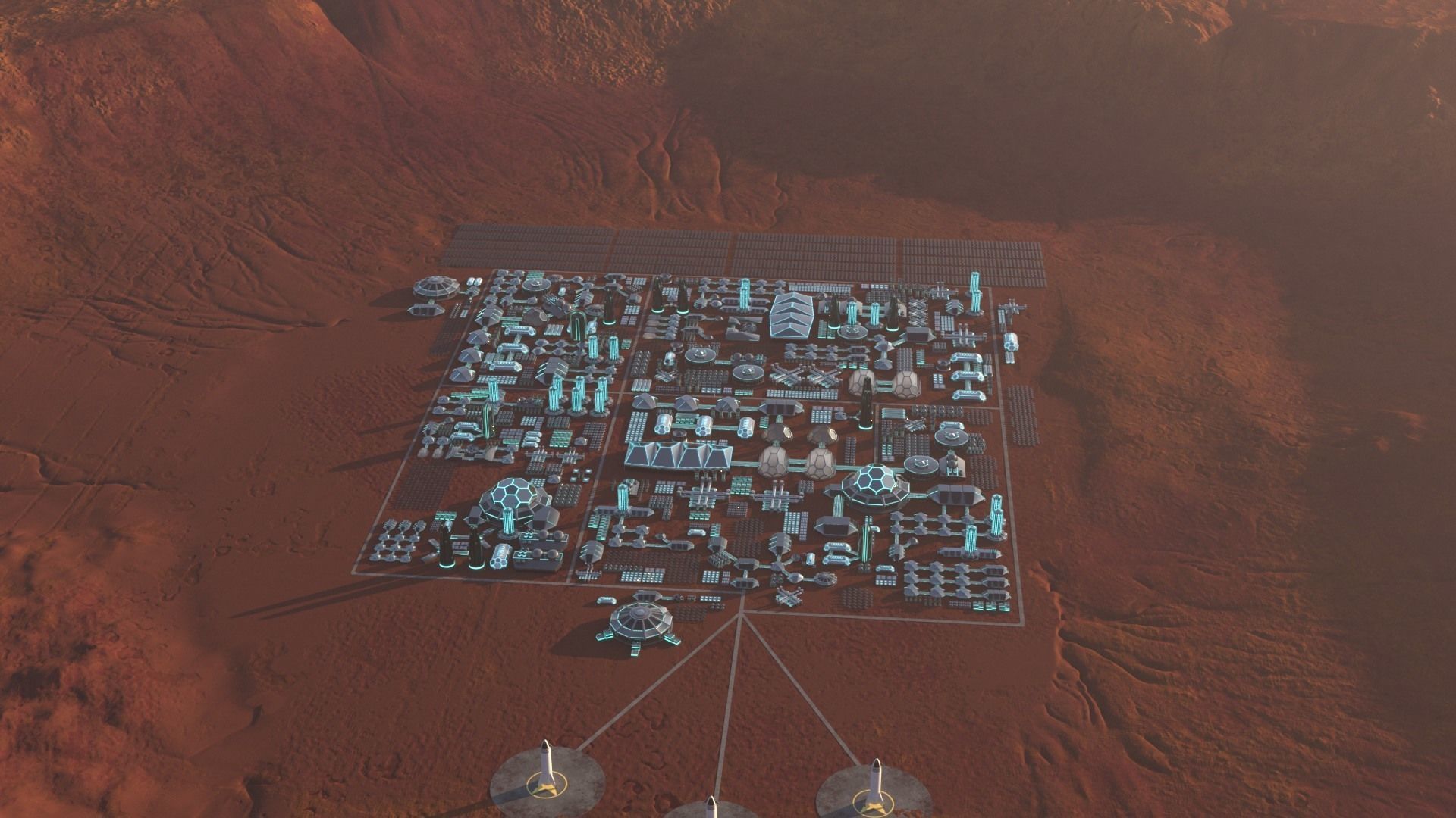 Martian Base 3D model_48