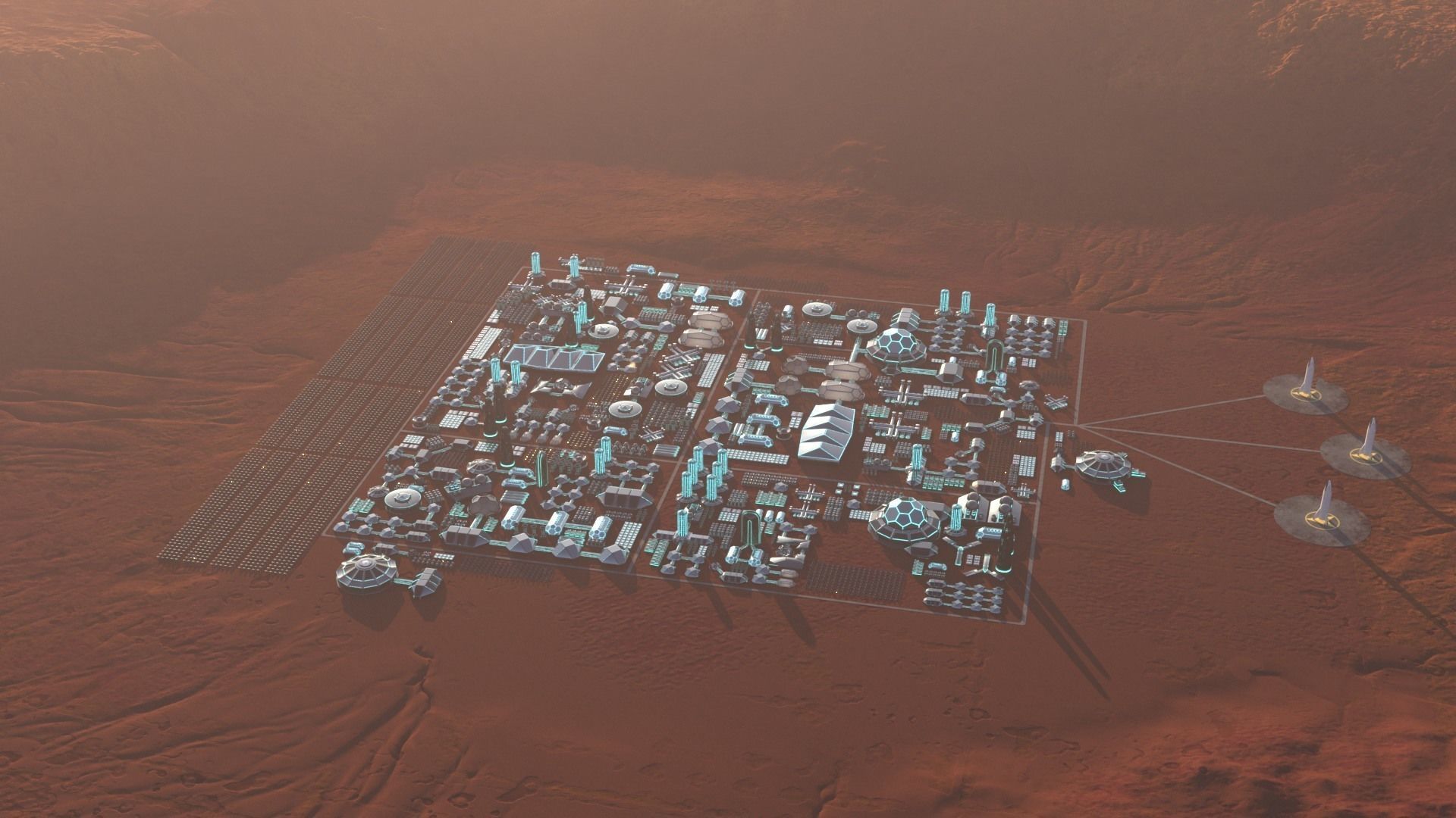 Martian Base 3D model_72