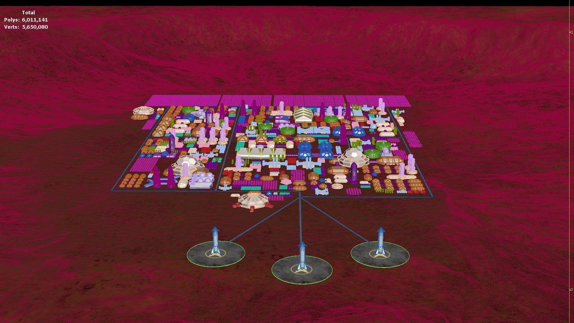 Martian Base 3D model_41