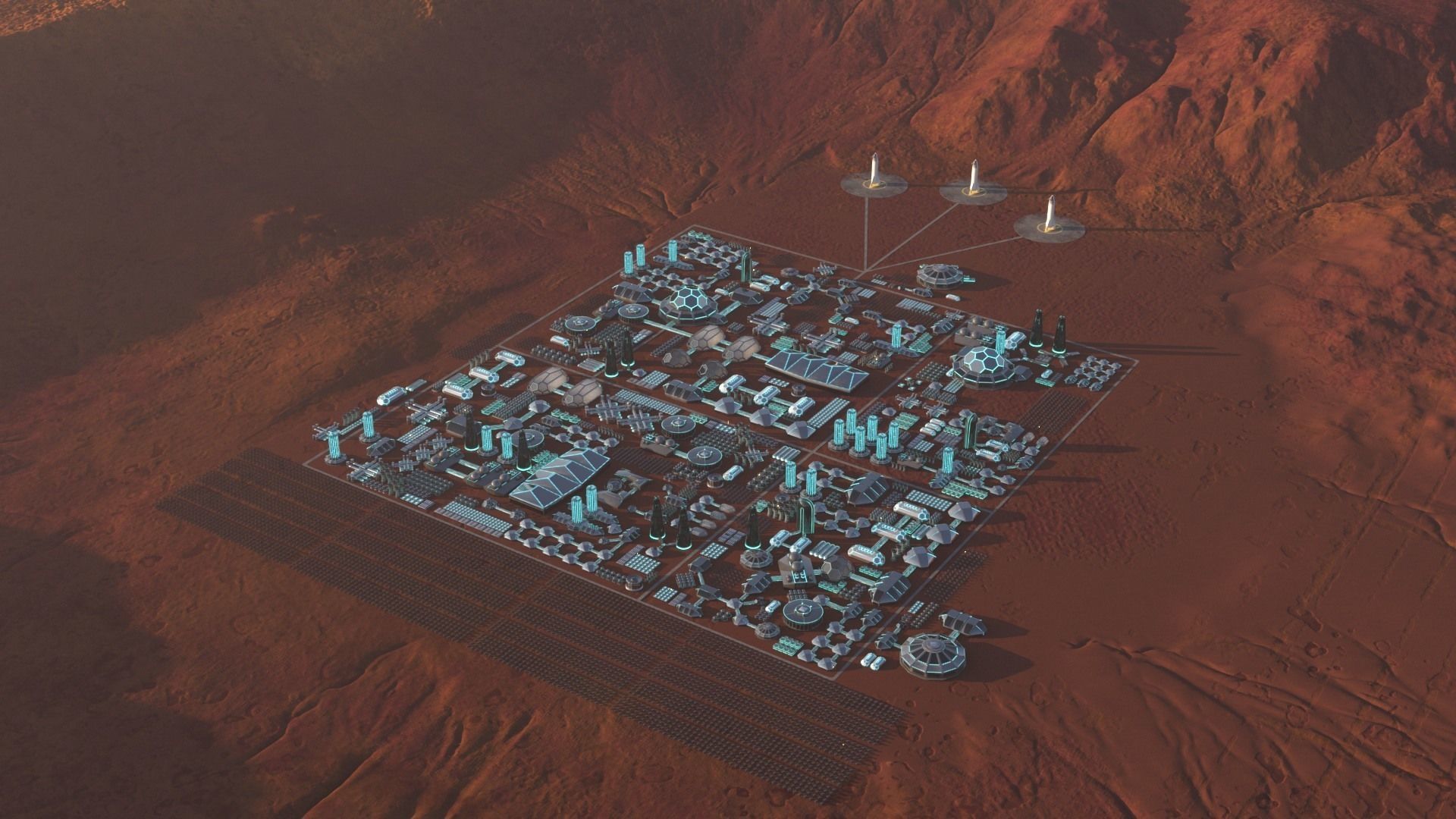 Martian Base 3D model_66