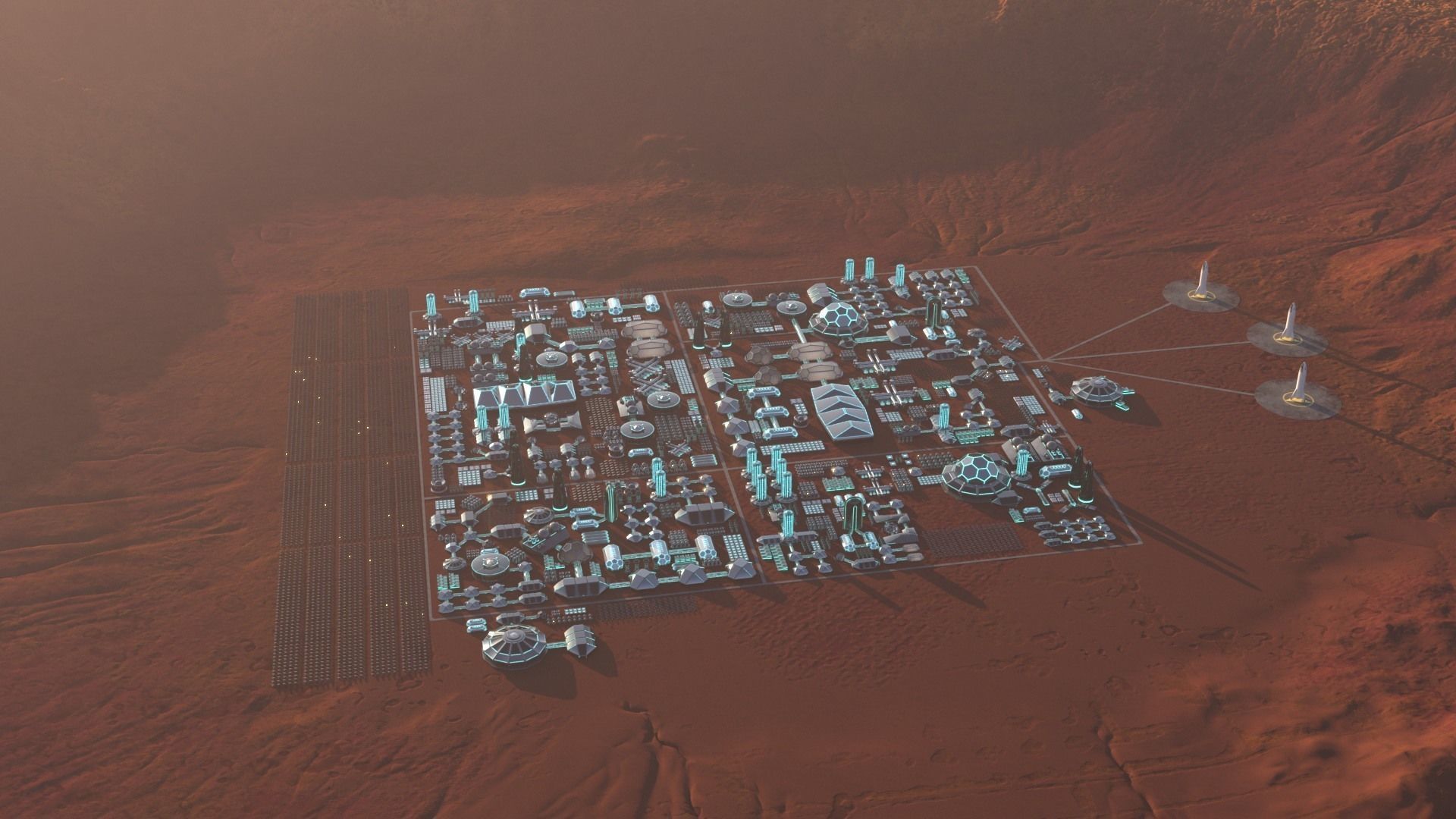 Martian Base 3D model_70