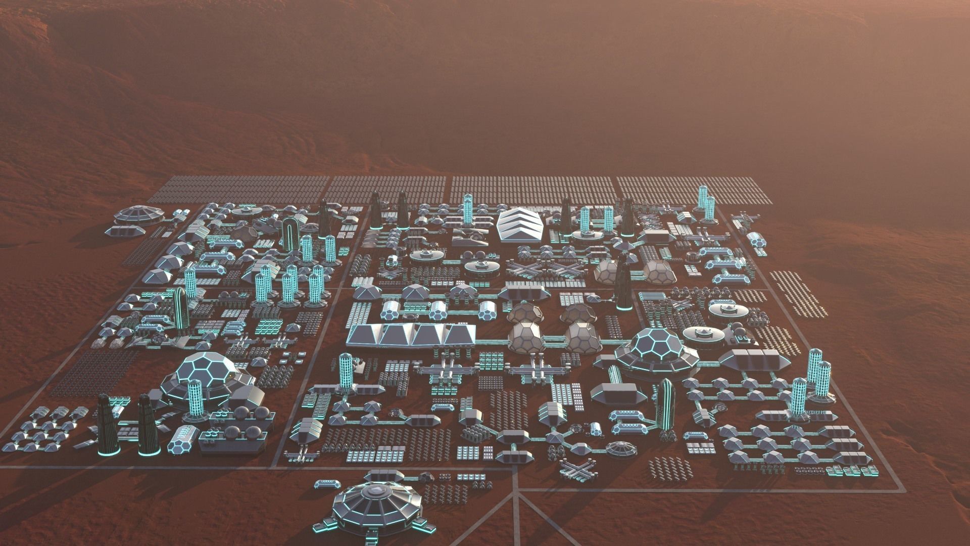 Martian Base 3D model_26