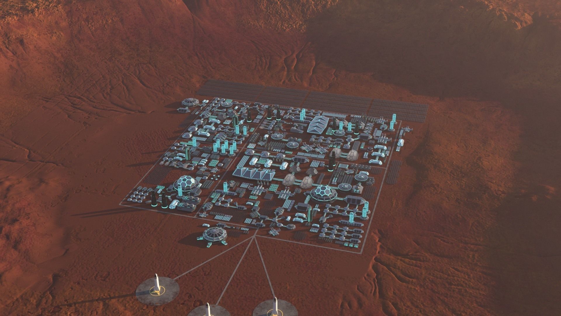 Martian Base 3D model_49