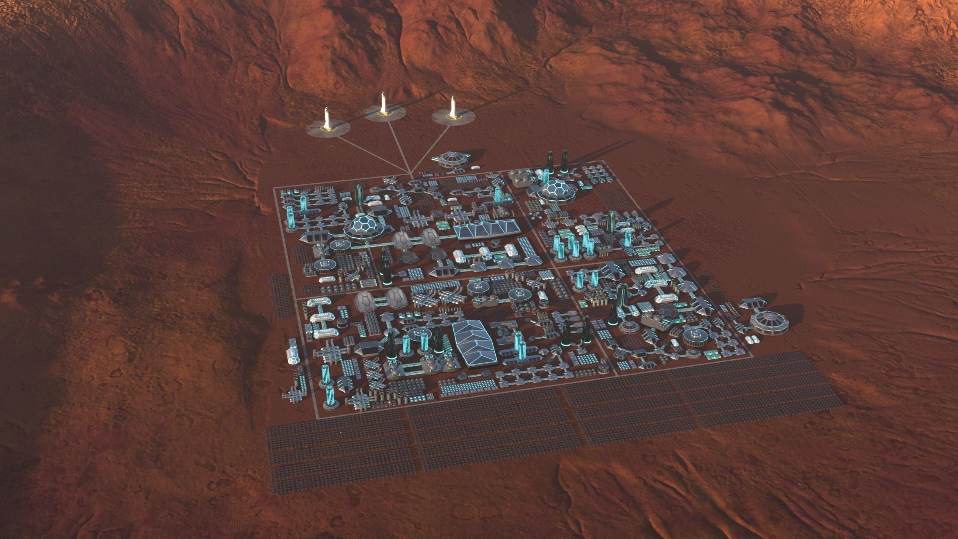 Martian Base 3D model_62