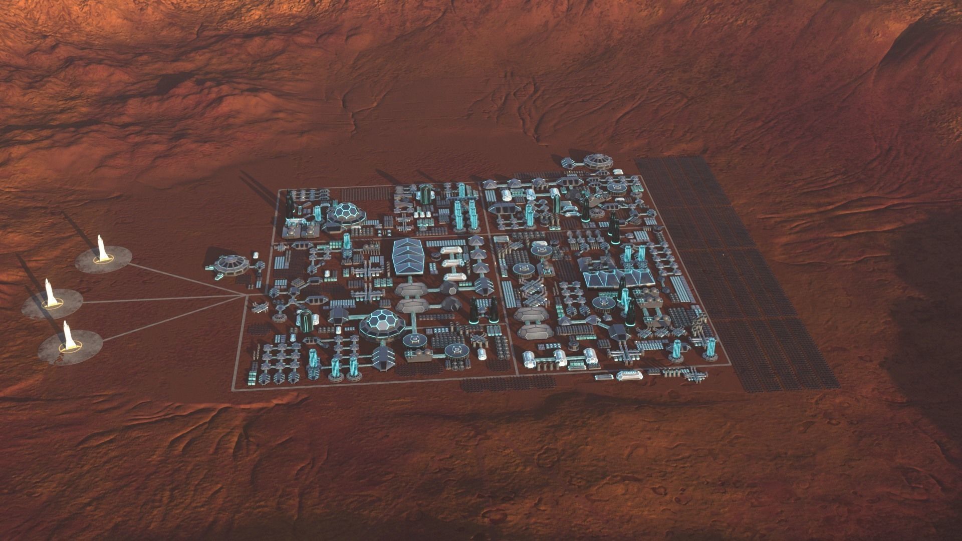 Martian Base 3D model_55