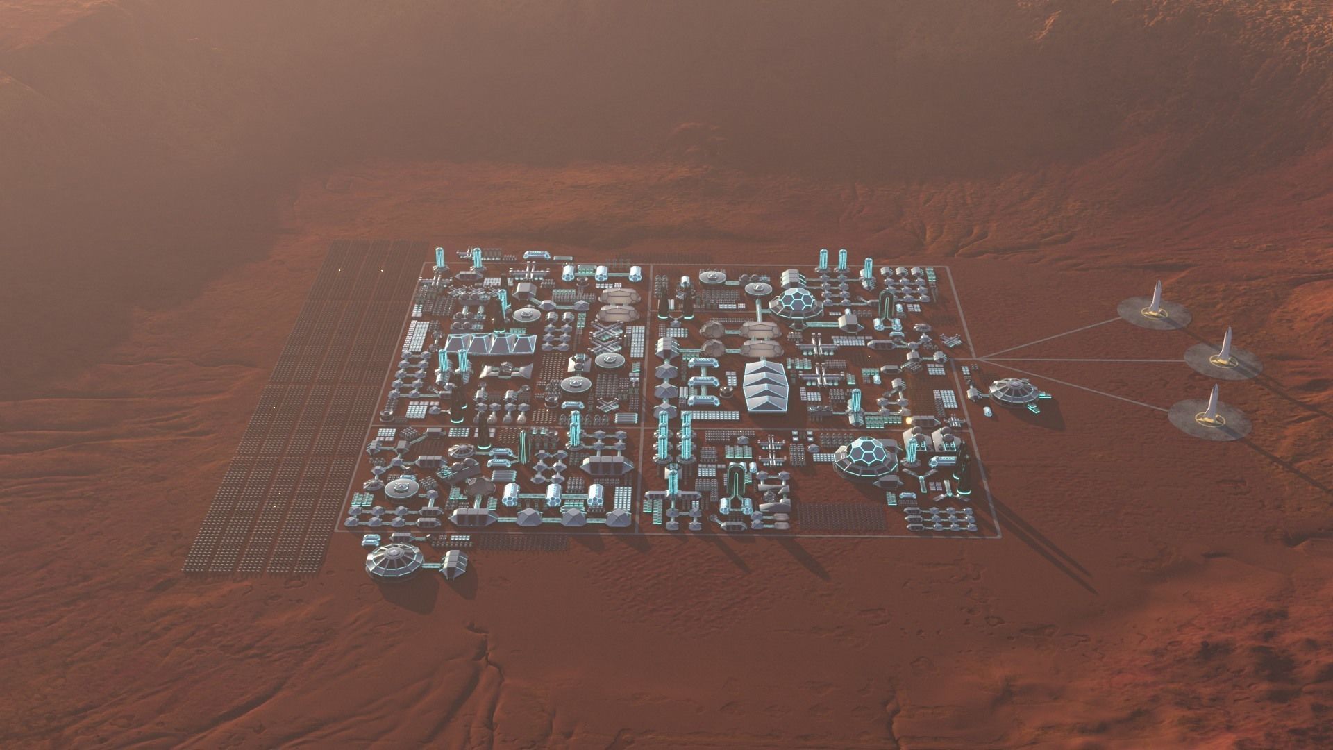 Martian Base 3D model_71