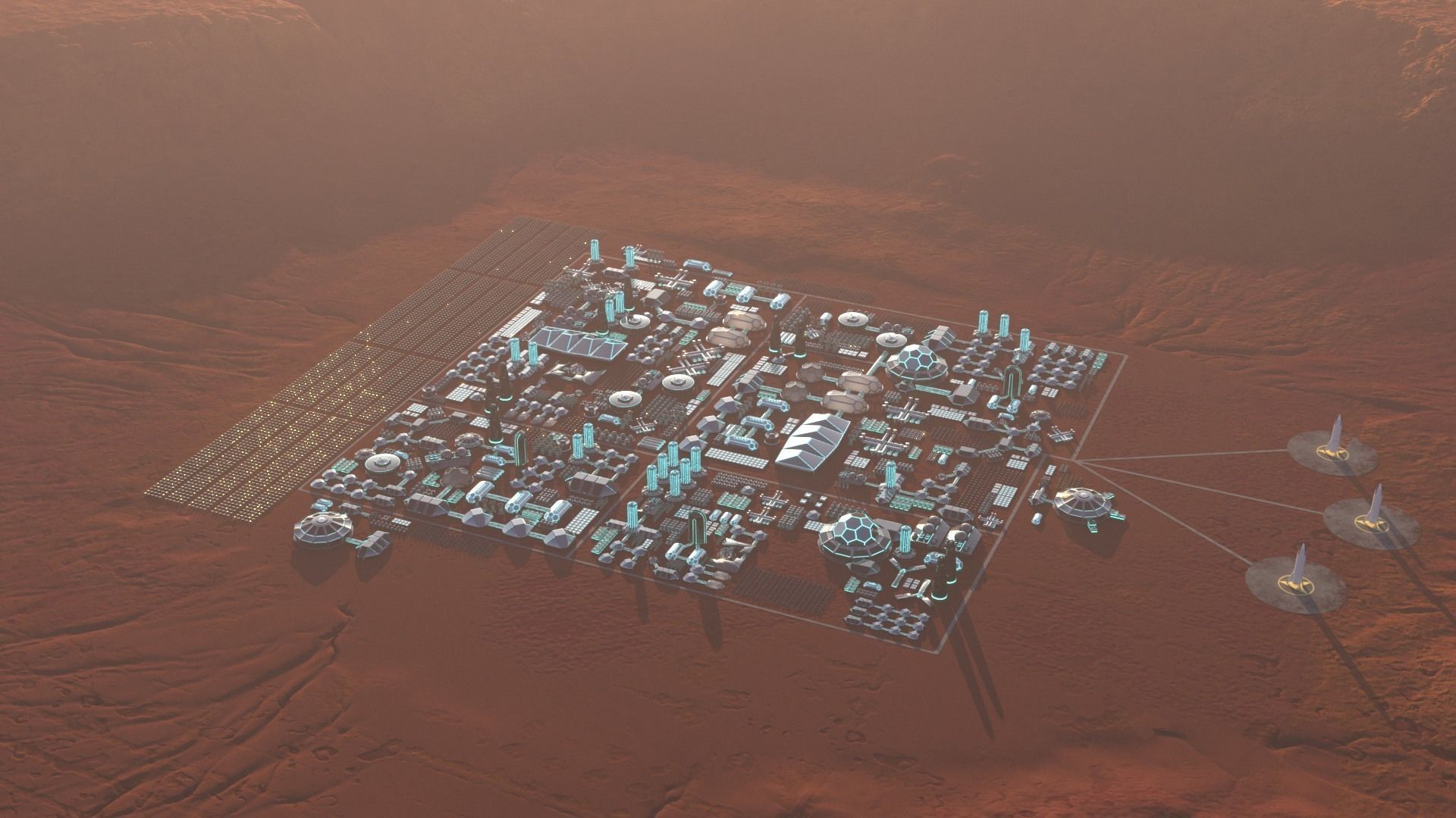 Martian Base 3D model_73