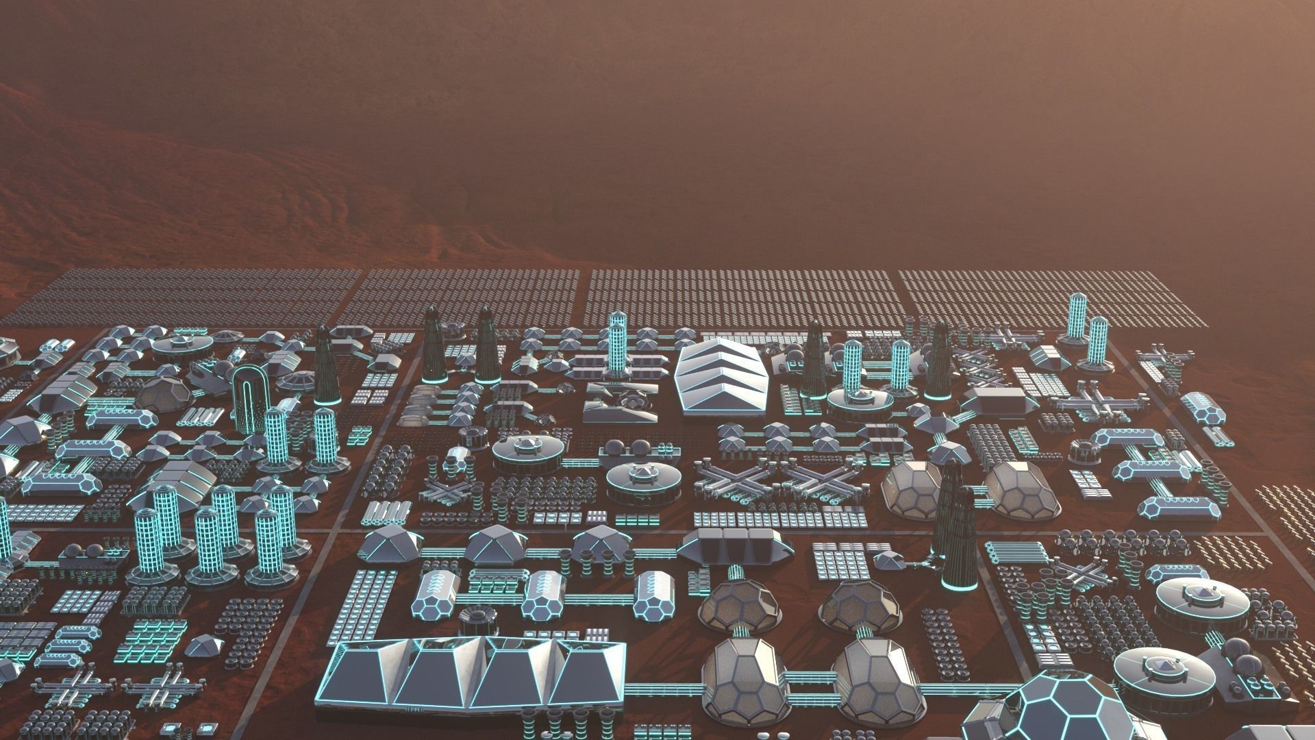 Martian Base 3D model_39