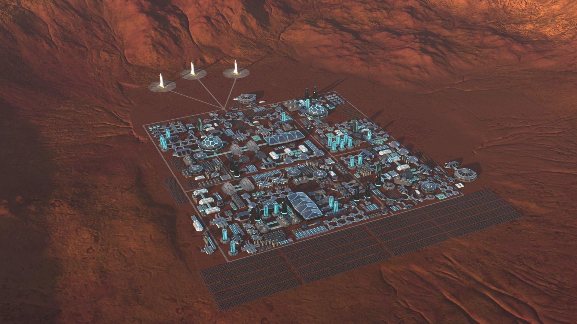 Martian Base 3D model_61