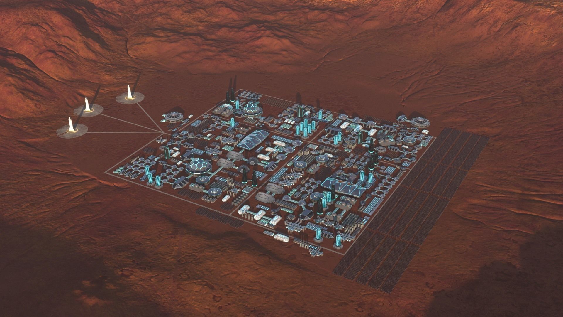 Martian Base 3D model_58