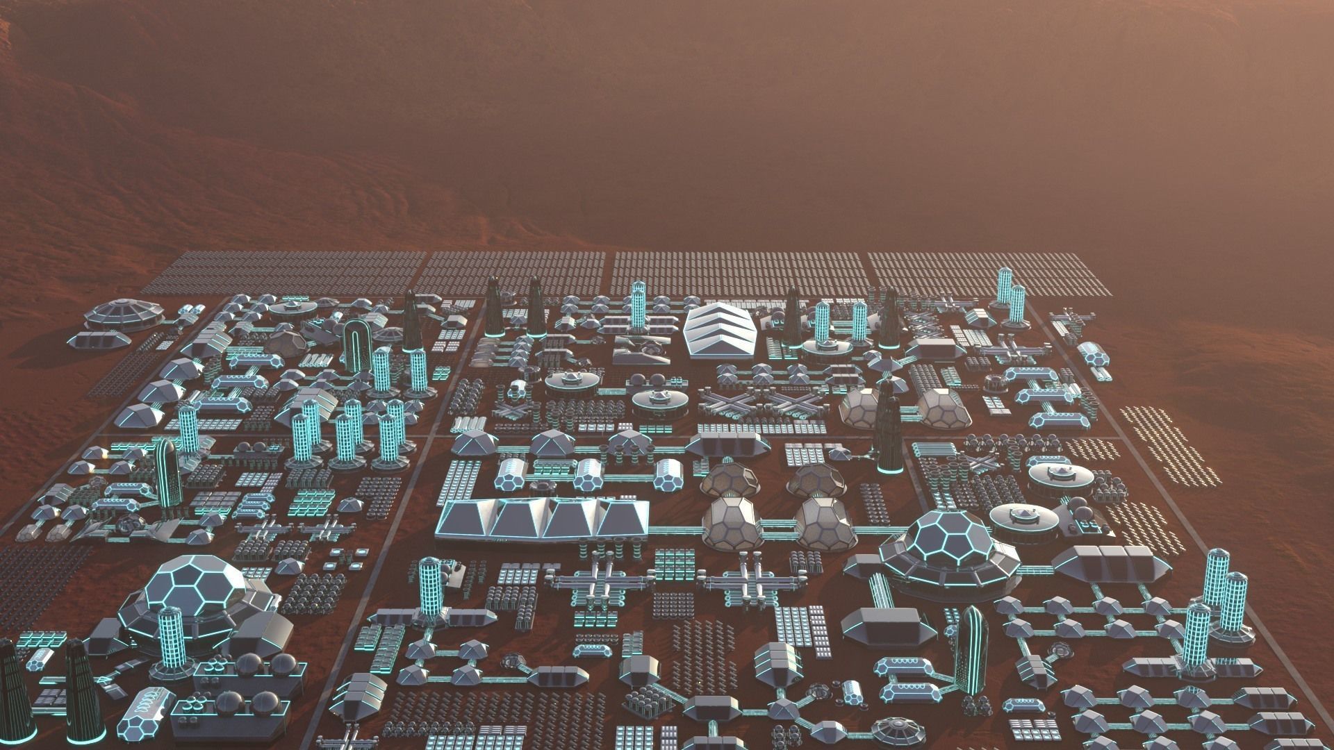 Martian Base 3D model_31