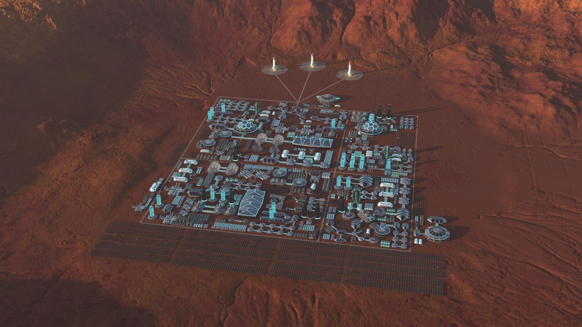Martian Base 3D model_64