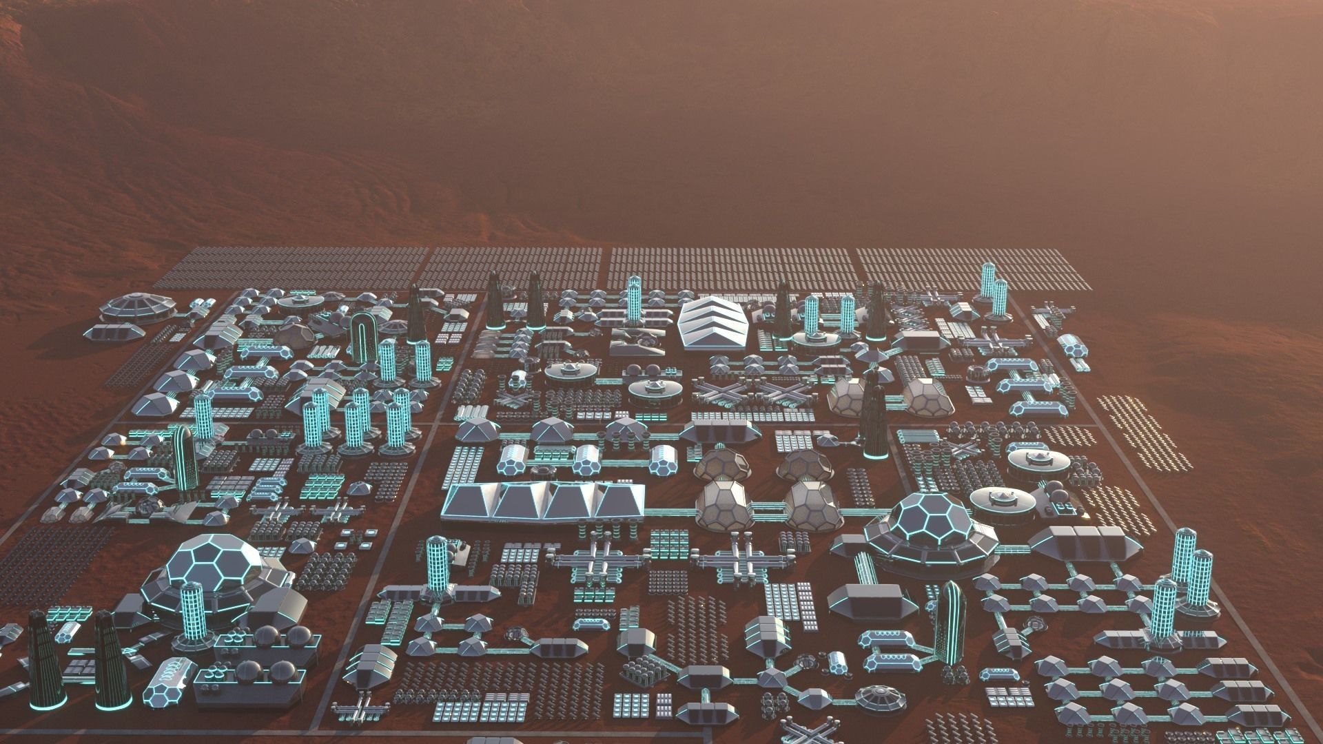 Martian Base 3D model_30