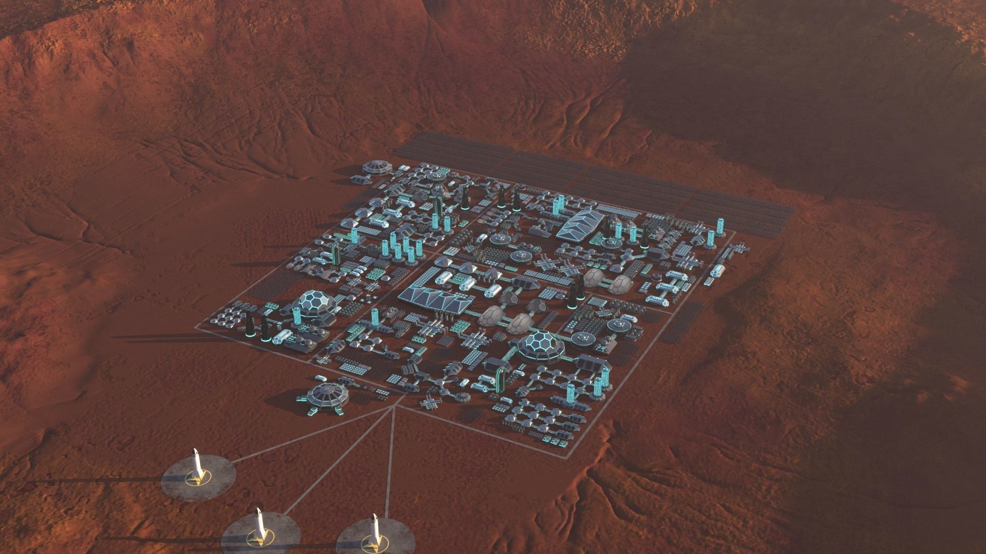 Martian Base 3D model_50