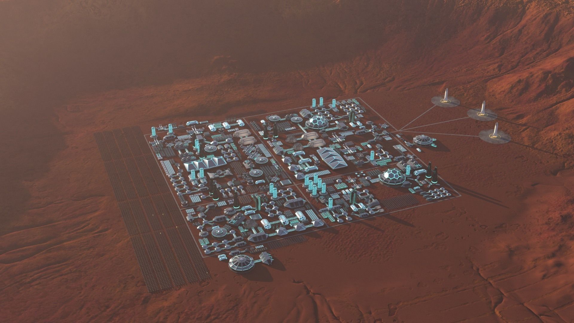 Martian Base 3D model_69