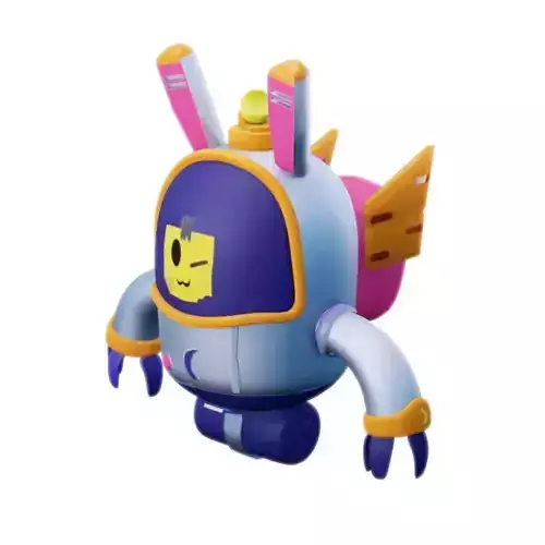 Cute Robots Game Ready