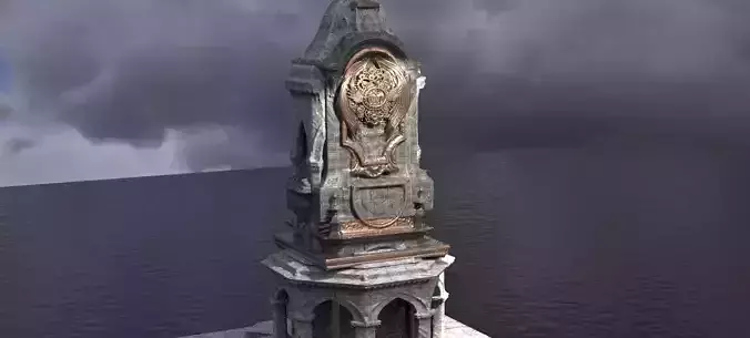 Steampunk Medieval Tower 6 