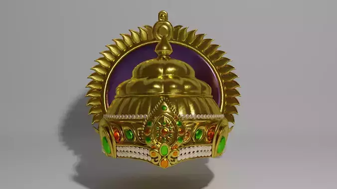 Ancient Indian Royal Crown