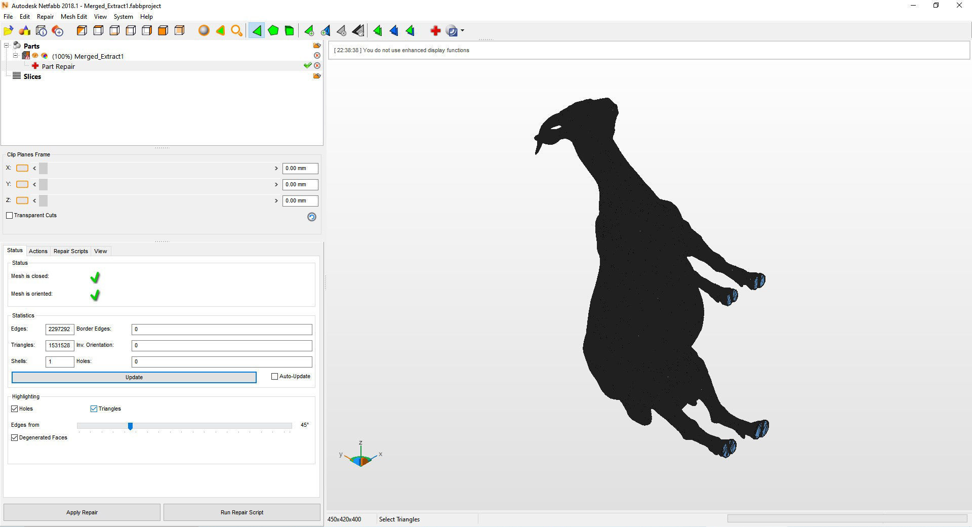 goat 3D print model 3D print model_13