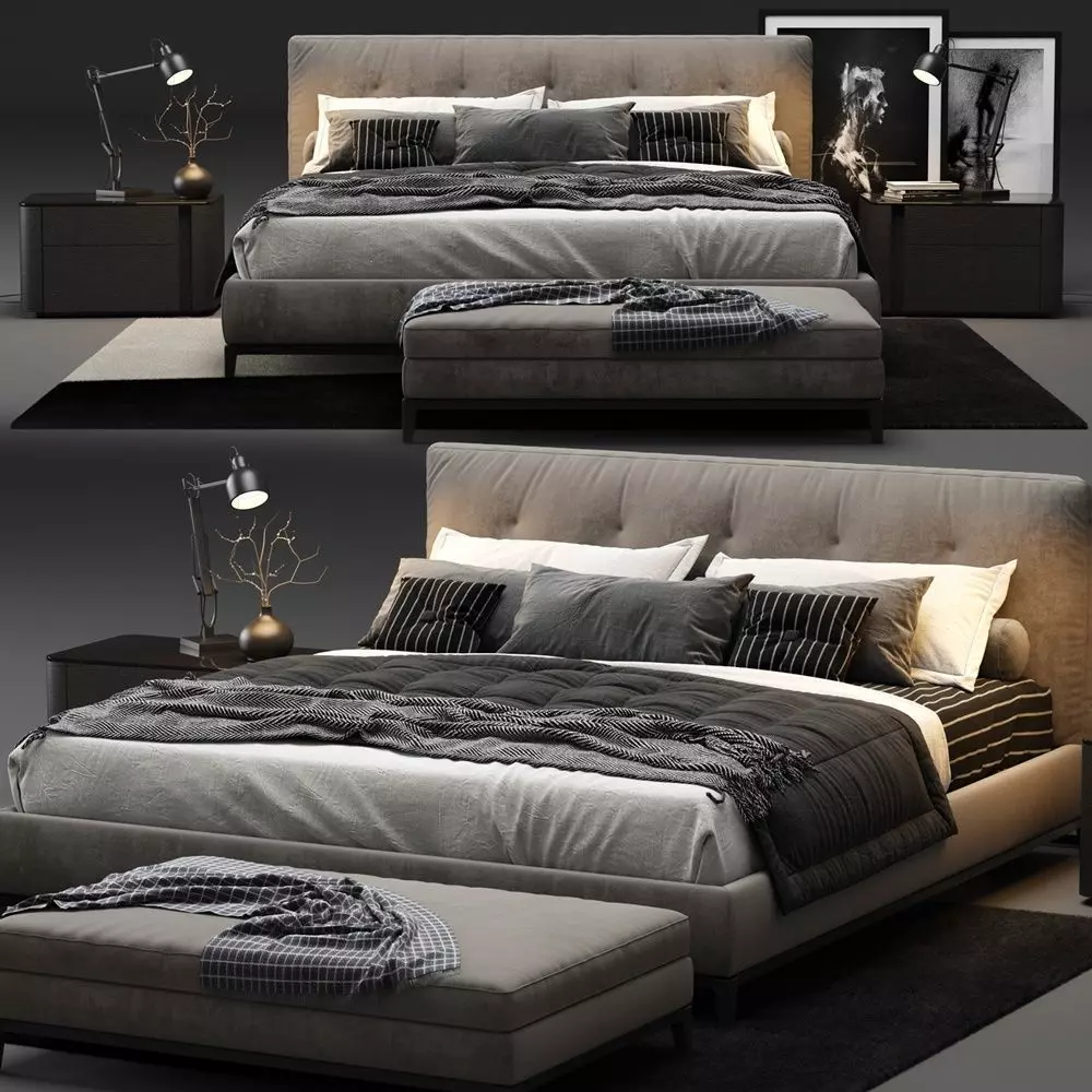 Andersen Bed Set 3D model_0