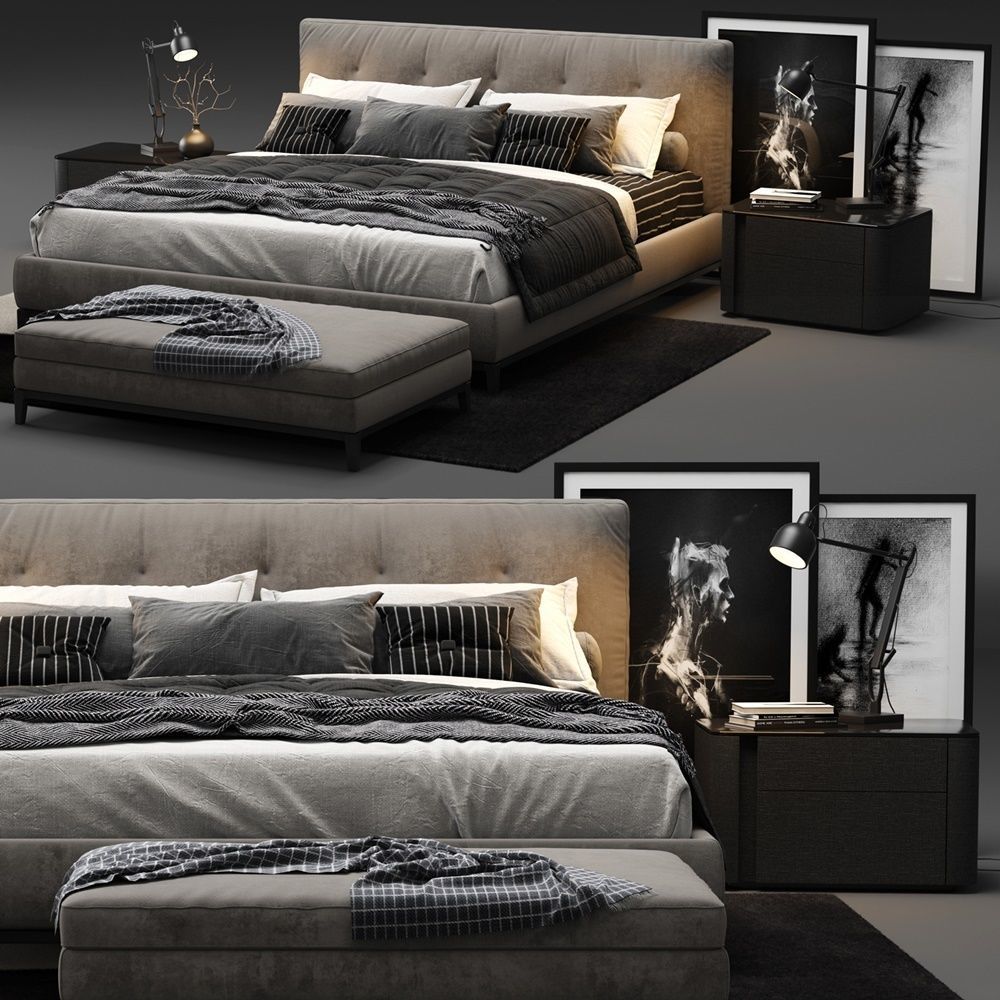 Andersen Bed Set 3D model_1