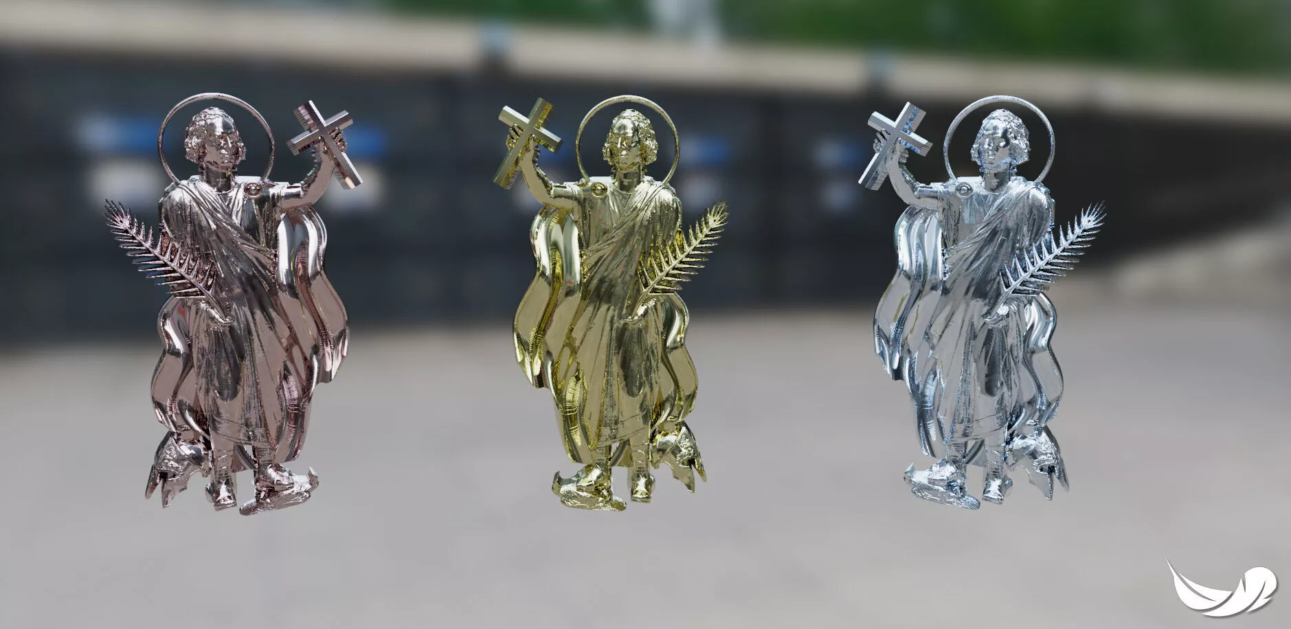 religious figure 3D print model