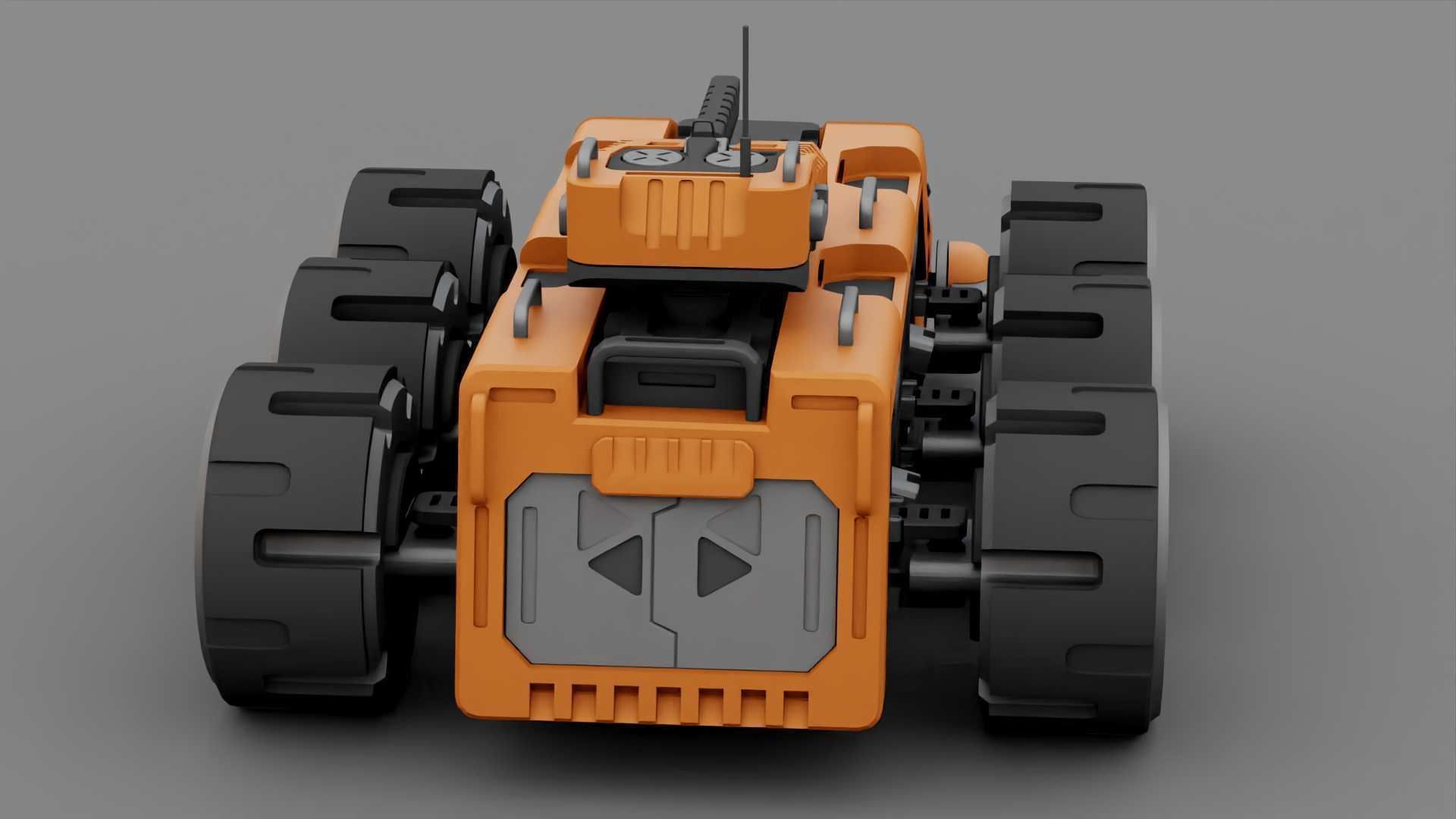 SCII-fI MILITARY VEHICLE RIGGED 3D model_18