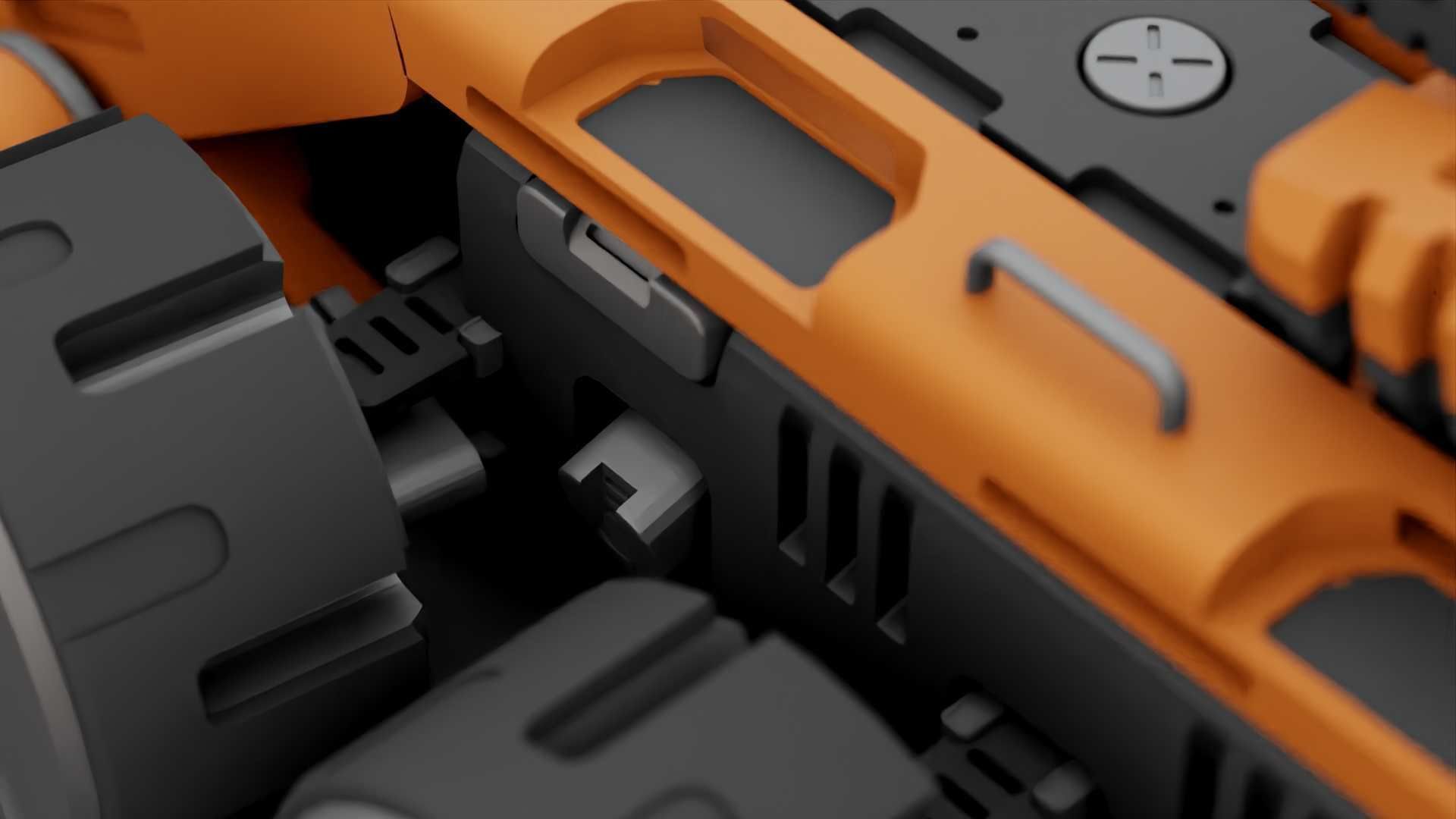 SCII-fI MILITARY VEHICLE RIGGED 3D model_37