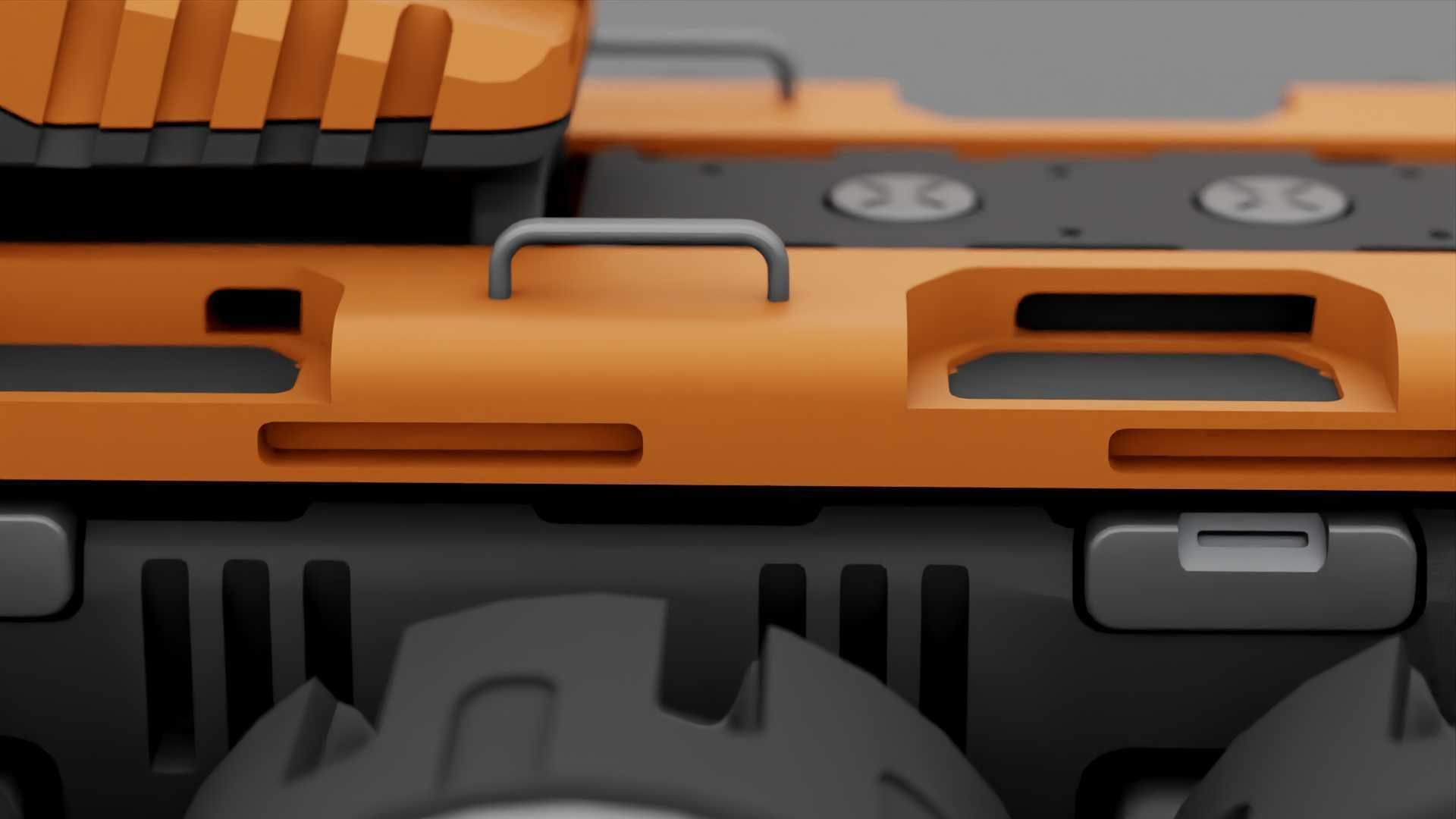 SCII-fI MILITARY VEHICLE RIGGED 3D model_33