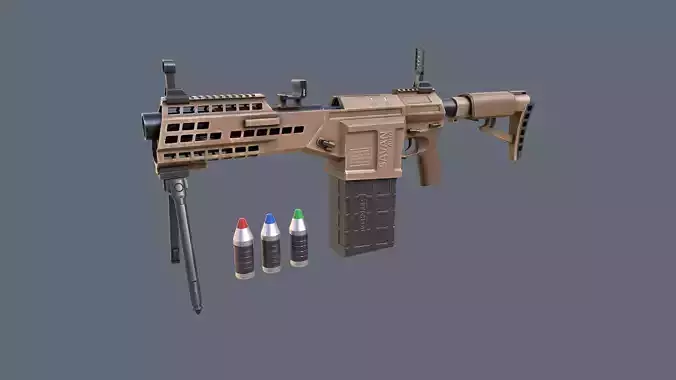 Manual Automatic Grenade Launcher Savan Caliber 32mm