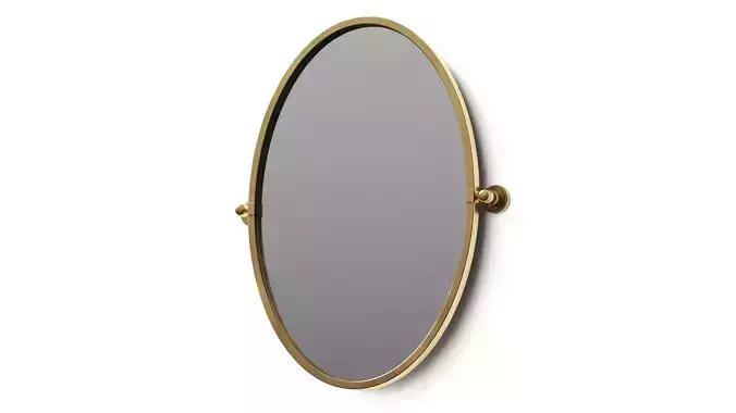 Rejuvenation Rigdon Oval Pivot Mirror