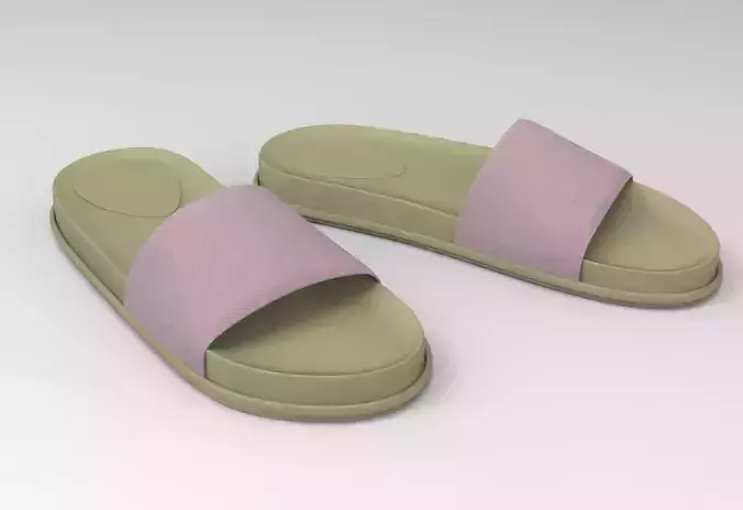 Knitted Slide Sandals