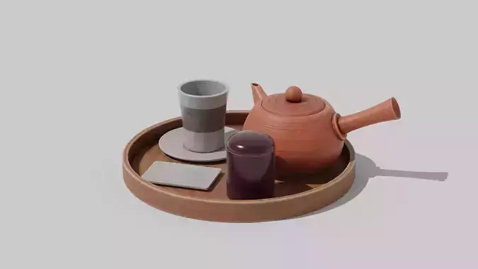 Japanese Furniture Kit - Tea Kit