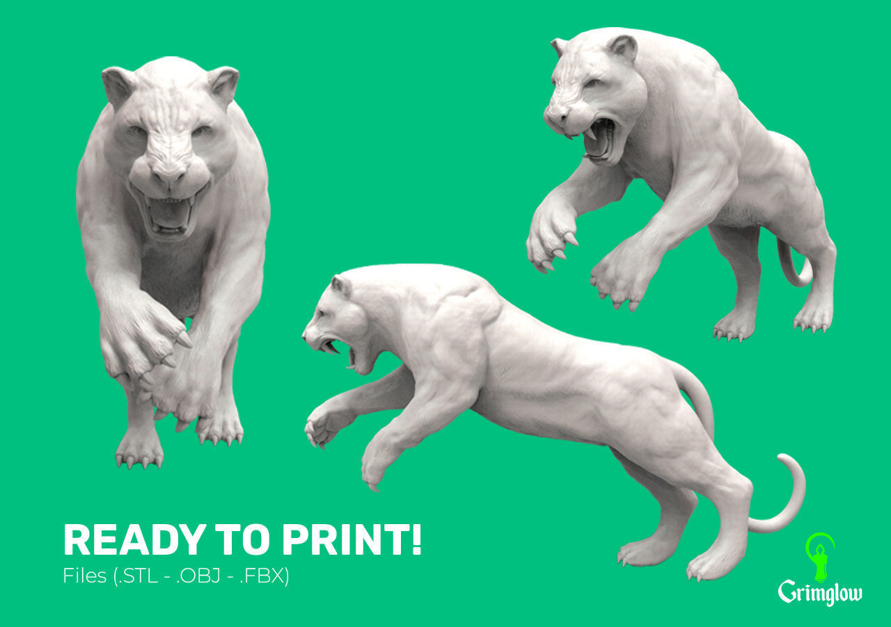 Jaguar   3D print model_15