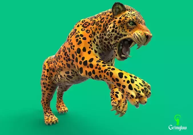 Jaguar   3D print model
