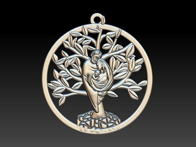 Holy Family Tree 3D print model
