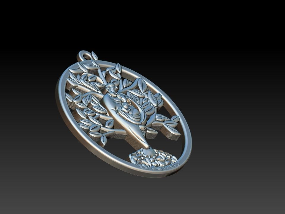 Holy Family Tree 3D print model_16