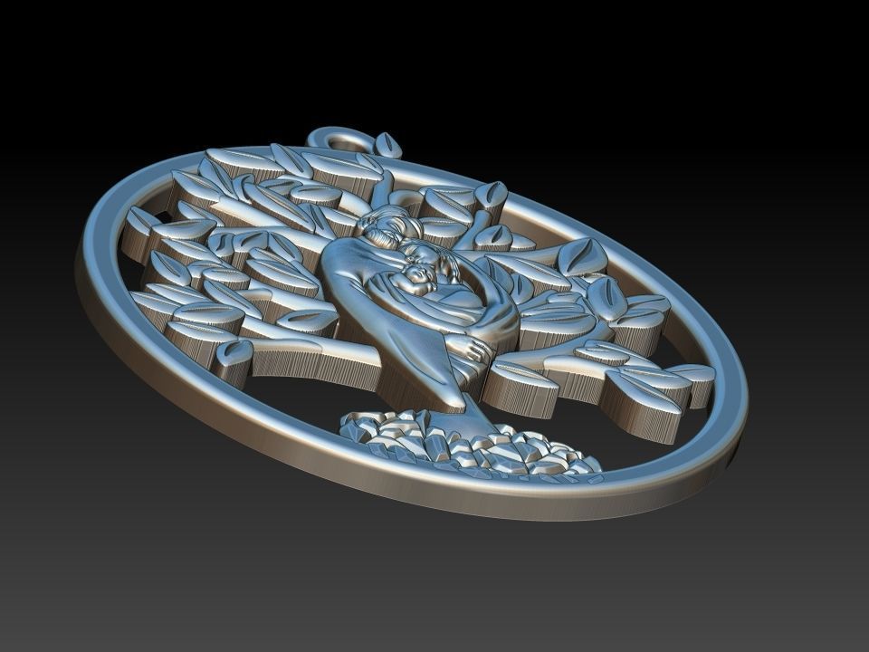 Holy Family Tree 3D print model_17