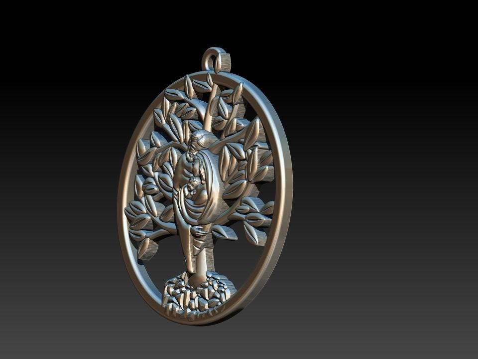 Holy Family Tree 3D print model_13
