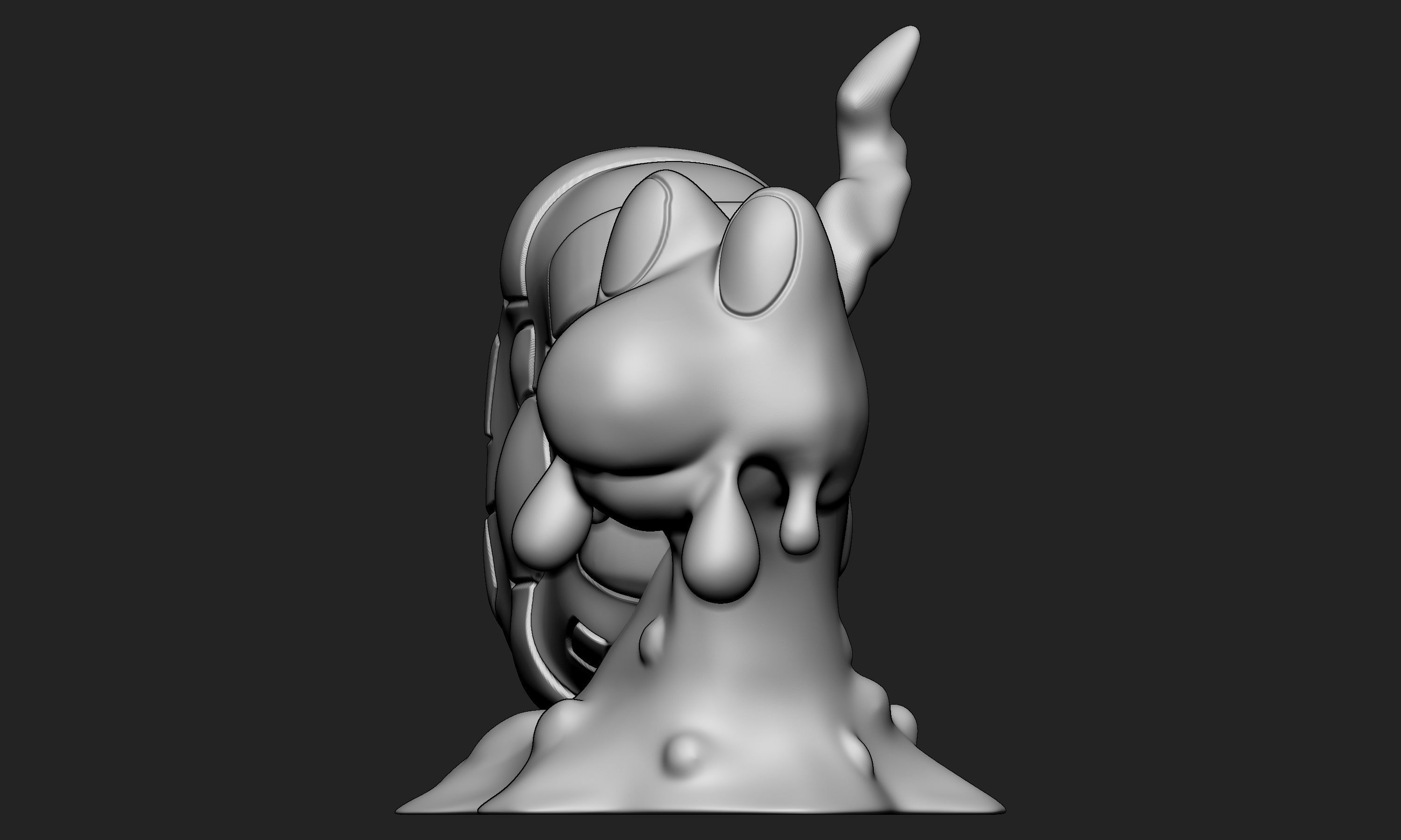 Pokemon - Magcargo with 2 poses 3D print model_3