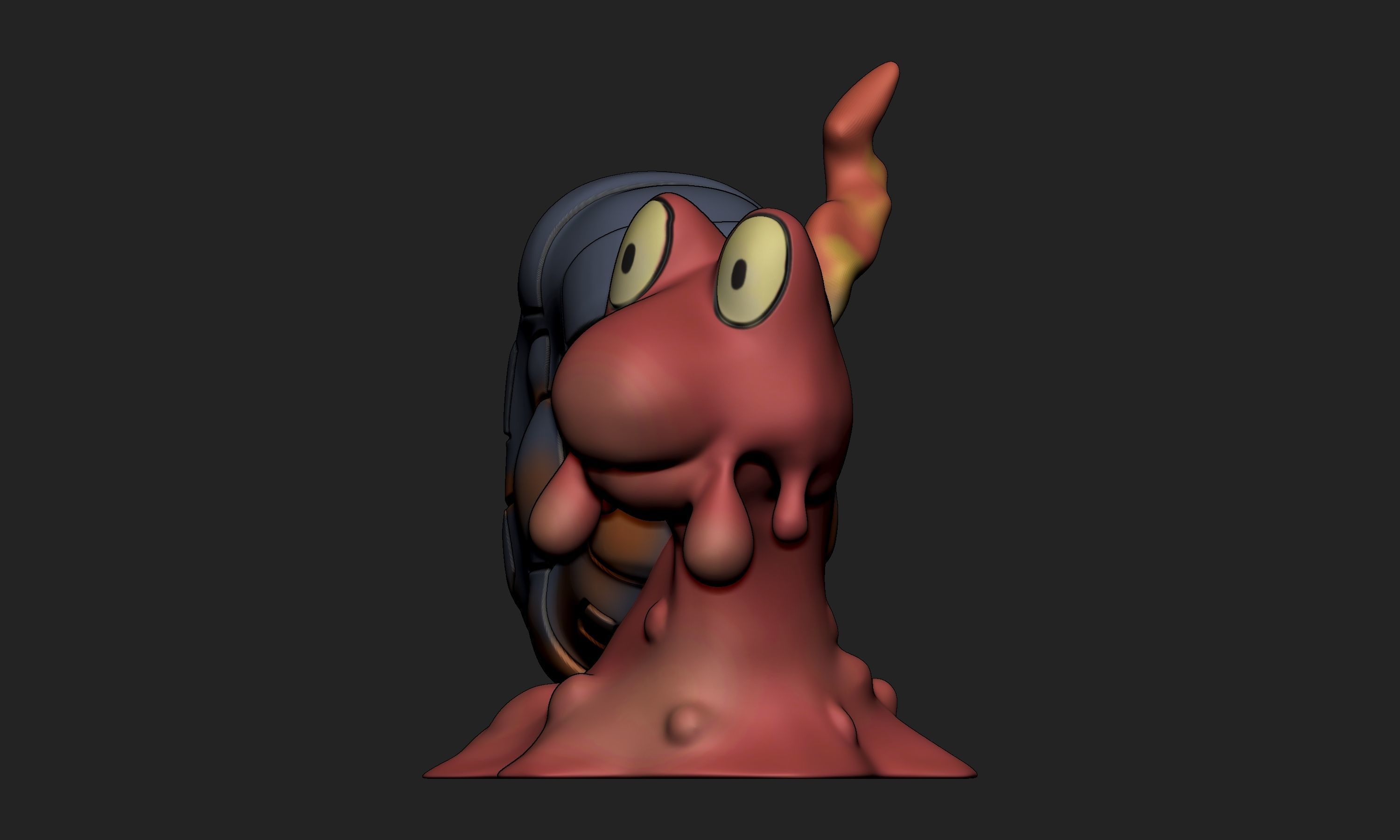 Pokemon - Magcargo with 2 poses 3D print model_1