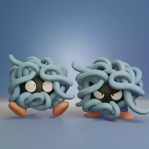 Pokemon - Tangela with 2 poses