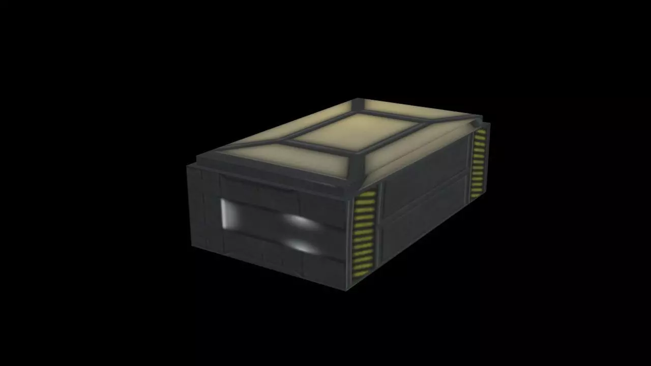 sci boxes 2022 Free low-poly 3D model